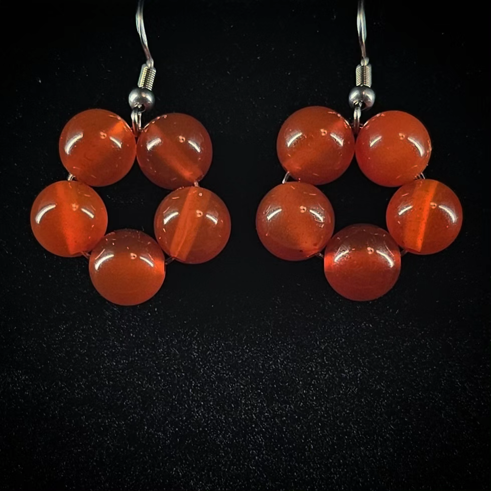 Elemental II | Beaded Crystal Earrings