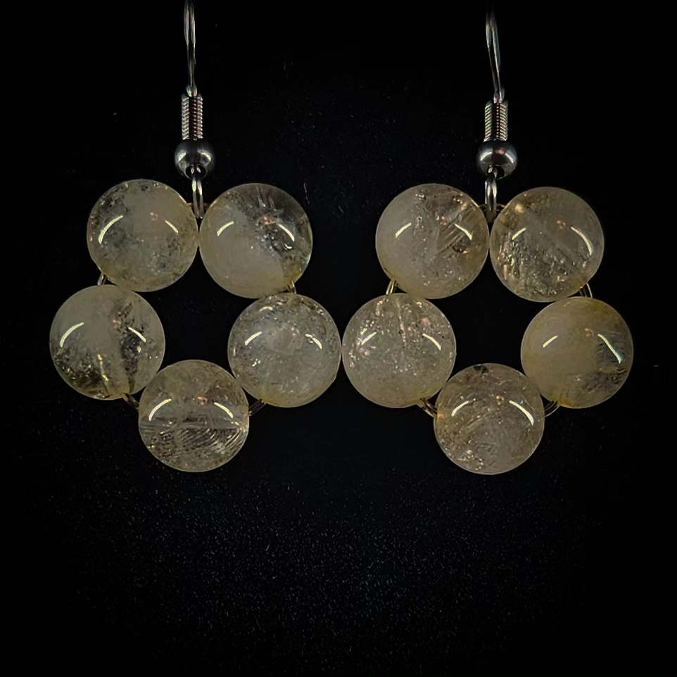 Elemental II | Beaded Crystal Earrings