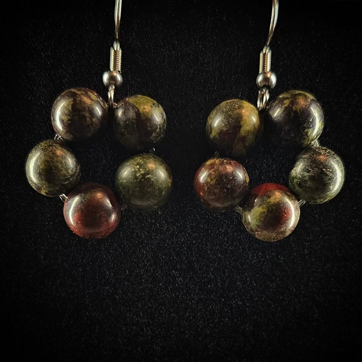 Elemental I | Beaded Crystal Earrings