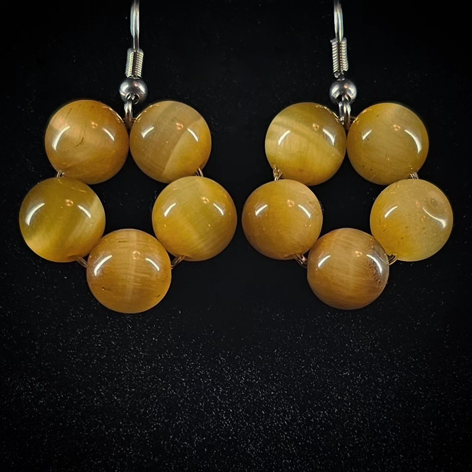 Elemental II | Beaded Crystal Earrings