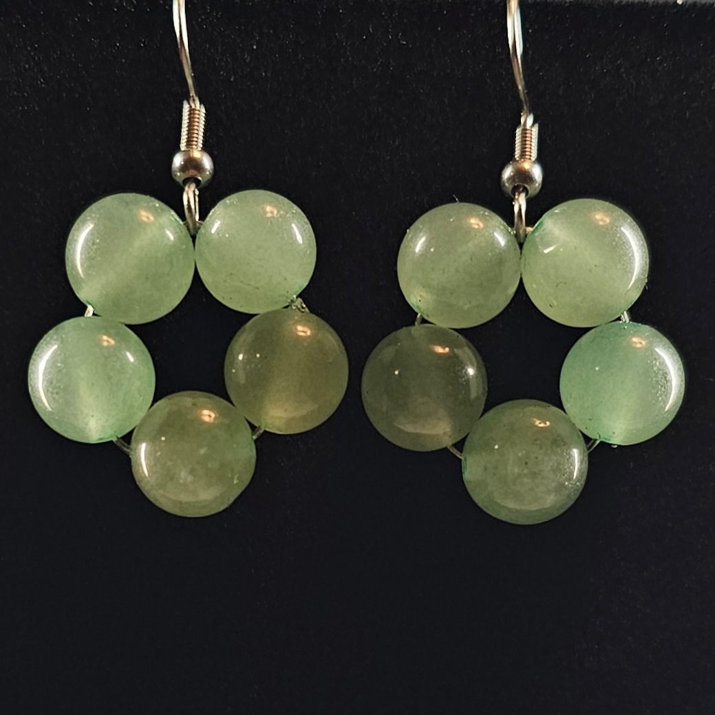Elemental I | Beaded Crystal Earrings