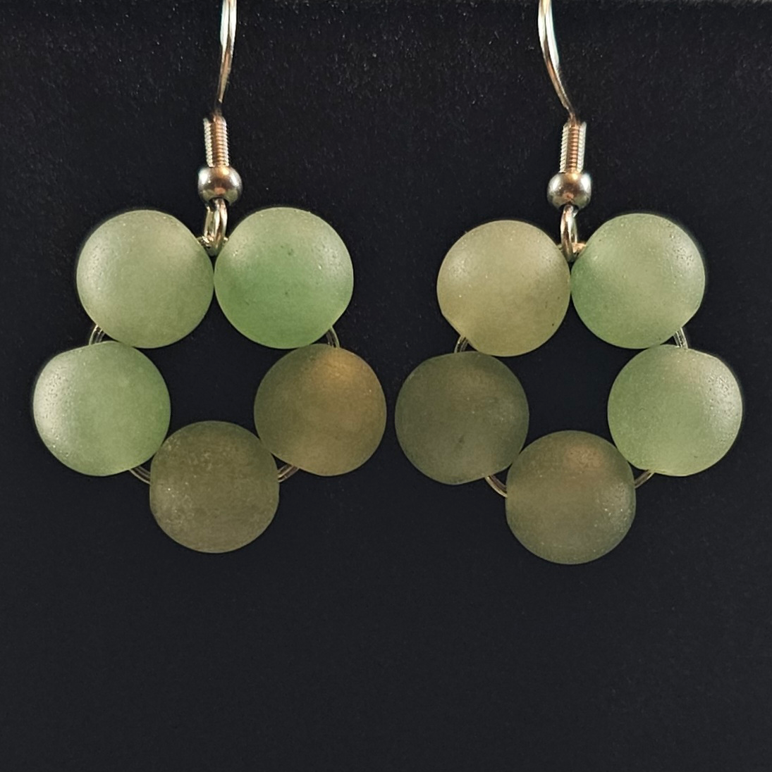 Elemental I | Beaded Crystal Earrings