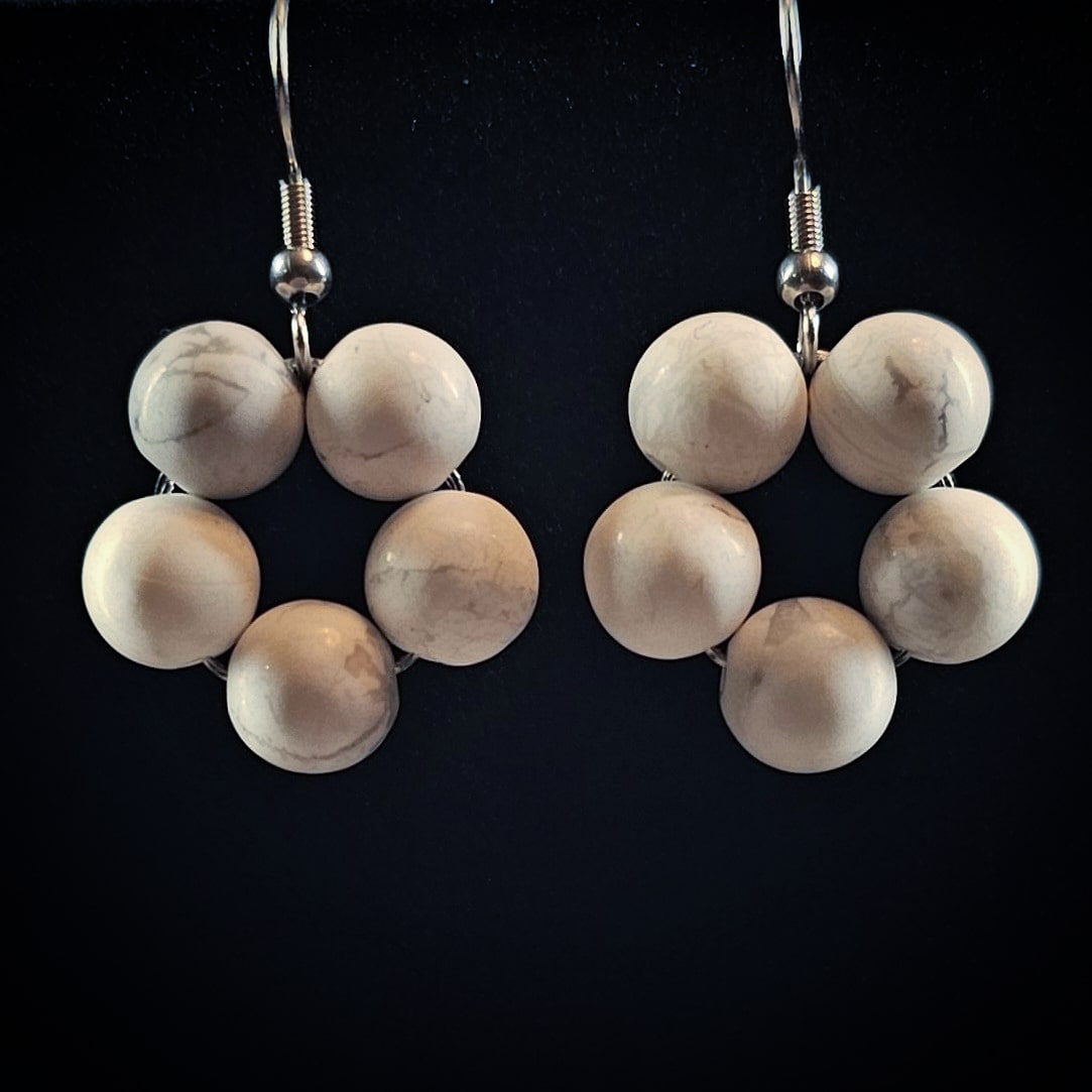 Elemental I | Beaded Crystal Earrings