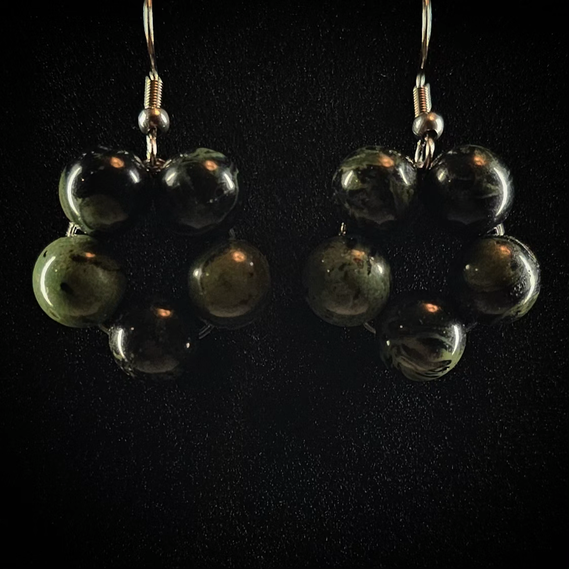Elemental I | Beaded Crystal Earrings