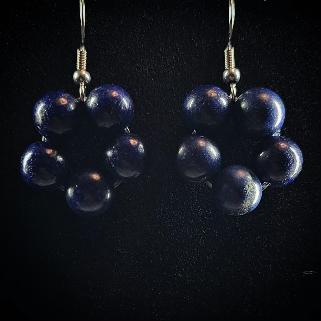 Elemental I | Beaded Crystal Earrings