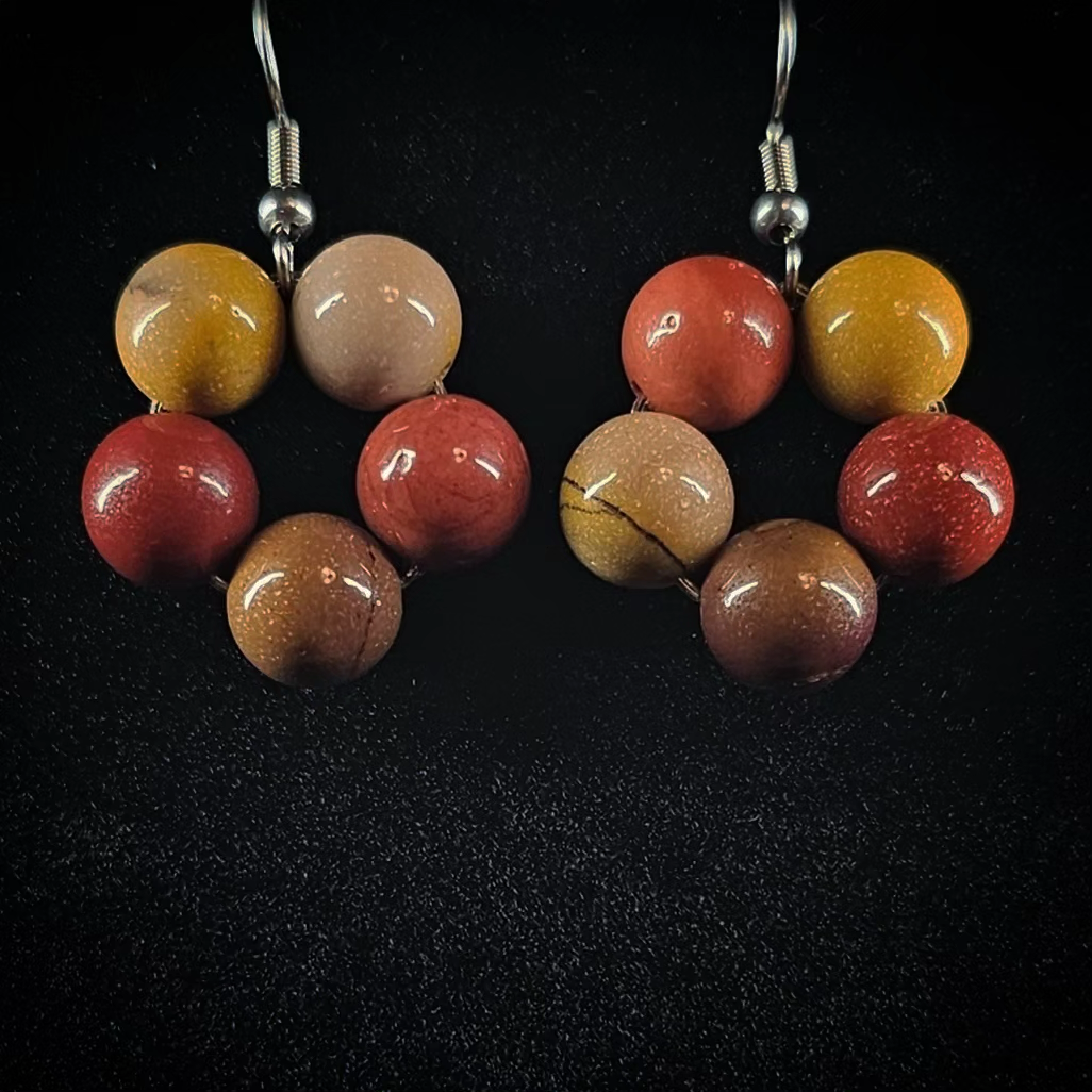 Elemental II | Beaded Crystal Earrings