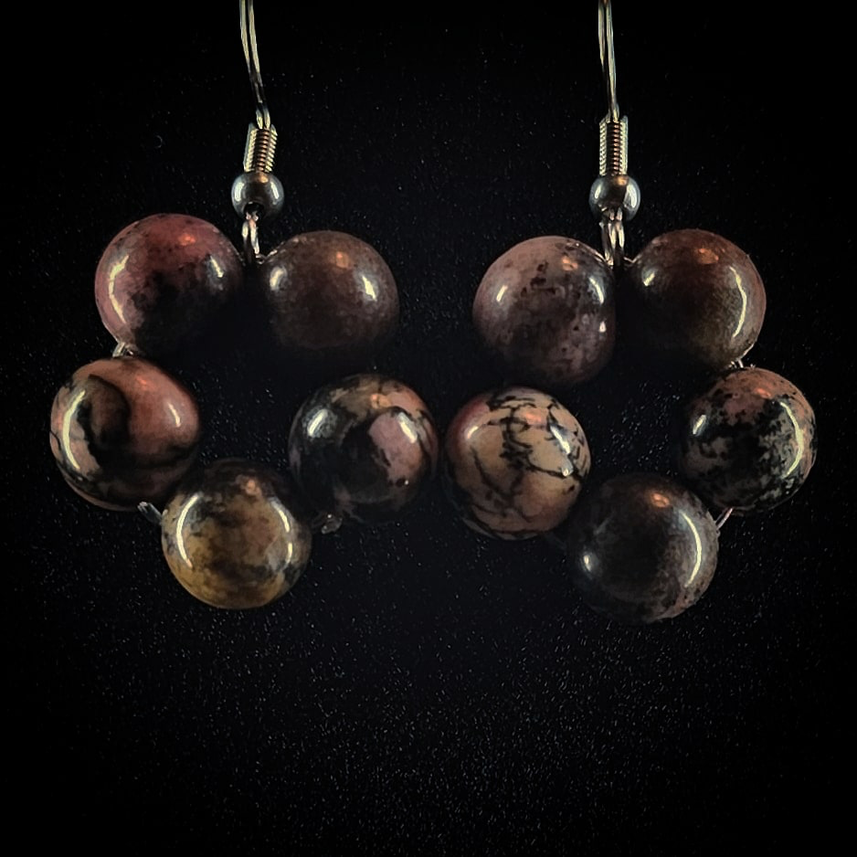Elemental I | Beaded Crystal Earrings