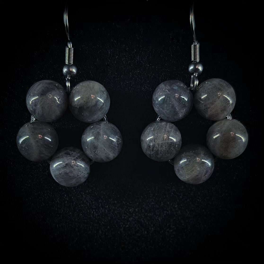 Elemental II | Beaded Crystal Earrings