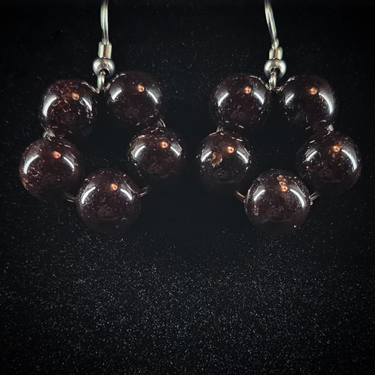 Elemental III | Beaded Crystal Earrings